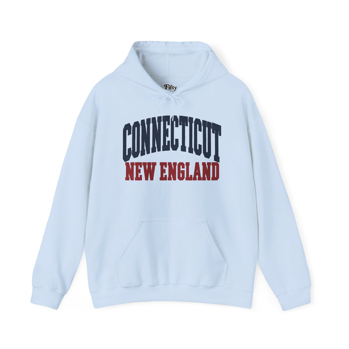 Connecticut New England Unisex Hoodie State Name Graphic