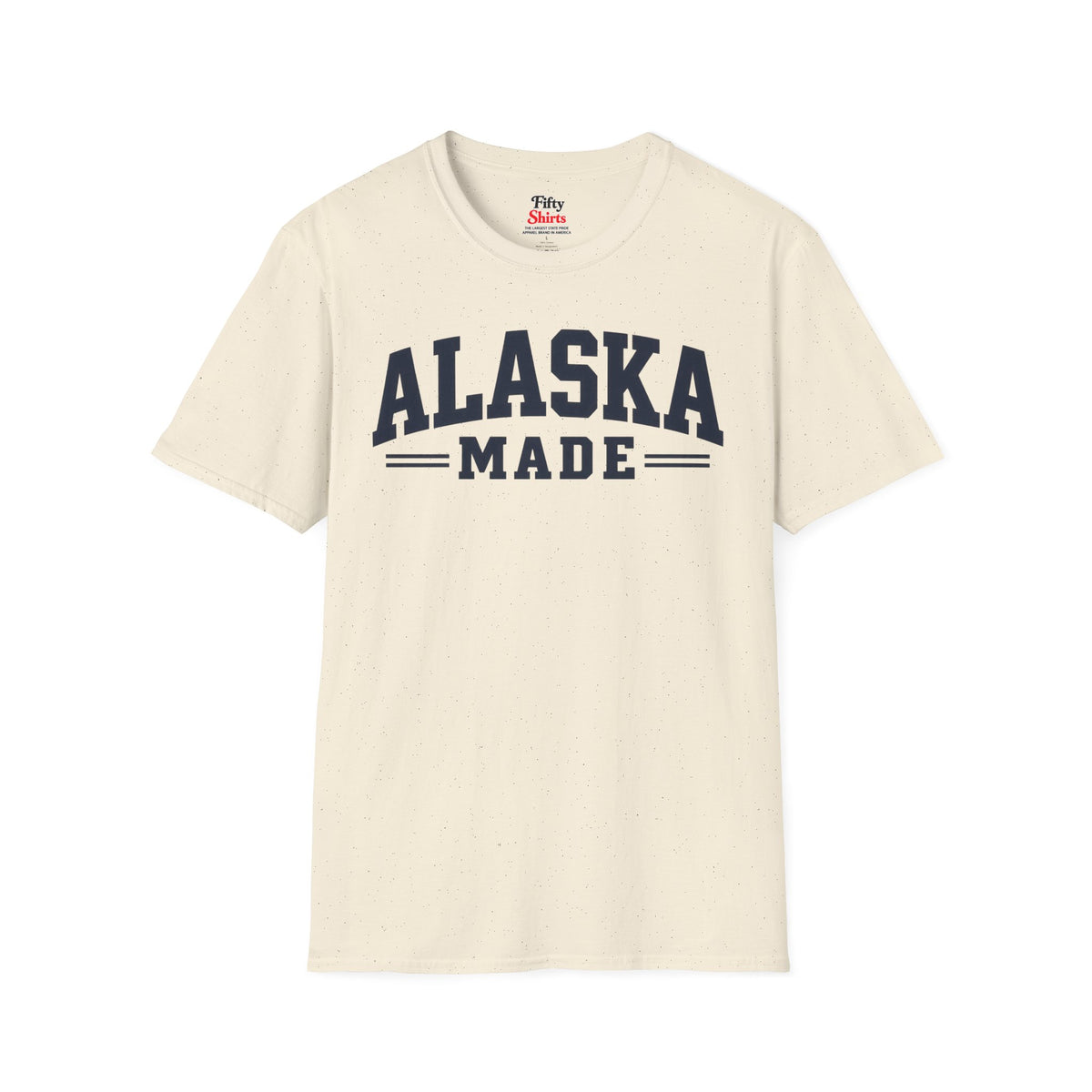 Alaska Made Unisex Softstyle T Shirt State Name Graphic Tee