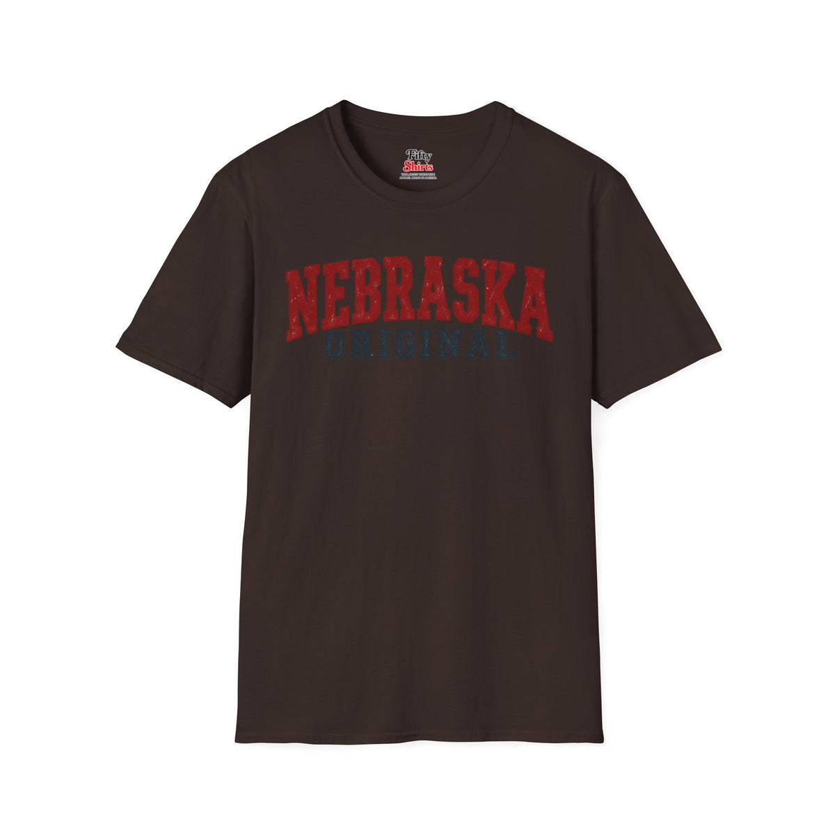 Nebraska Original Unisex Softstyle T Shirt State Name Graphic Tee