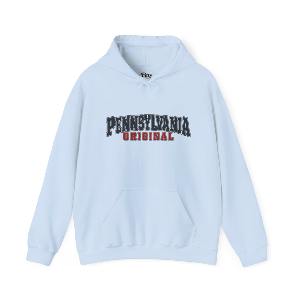 Pennsylvania Original Unisex Hoodie State Name Graphic