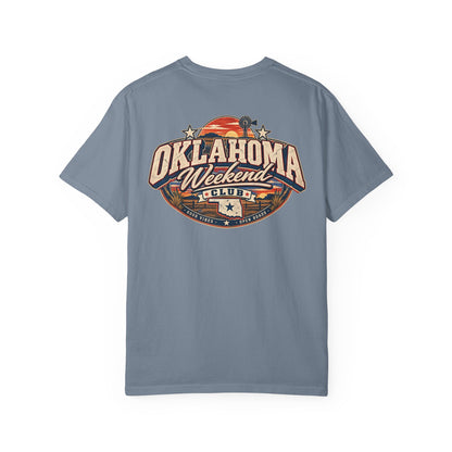 Oklahoma Weekend Club Unisex Comfort Color 1717 Streetwear Graphic Tee