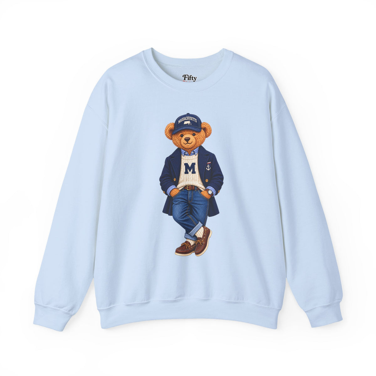 Massachusetts - Game Day Teddy Bear Sweatshirt