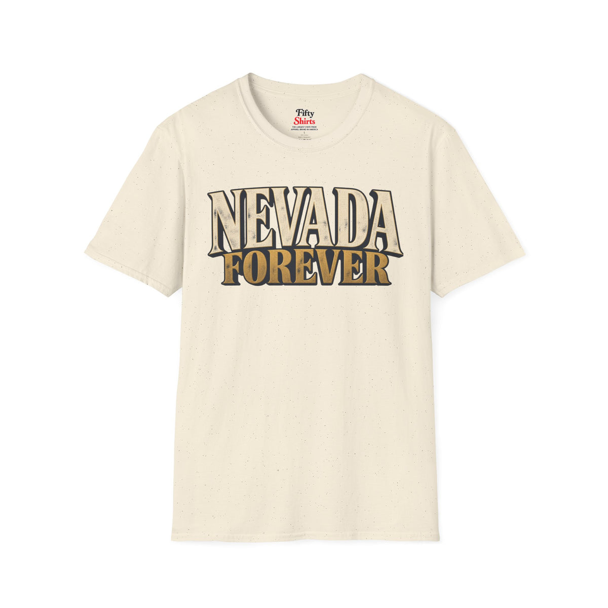 Nevada Forever Unisex Softstyle T Shirt State Name Graphic Tee