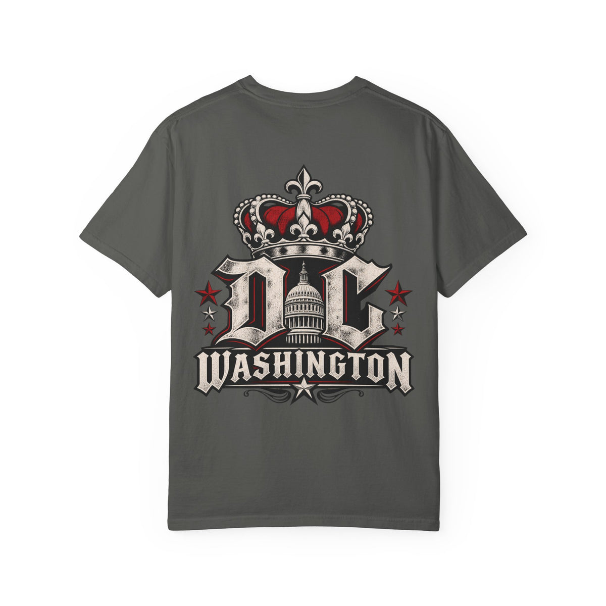 Washington DC Crown Unisex Comfort Color 1717 Streetwear Graphic Tee