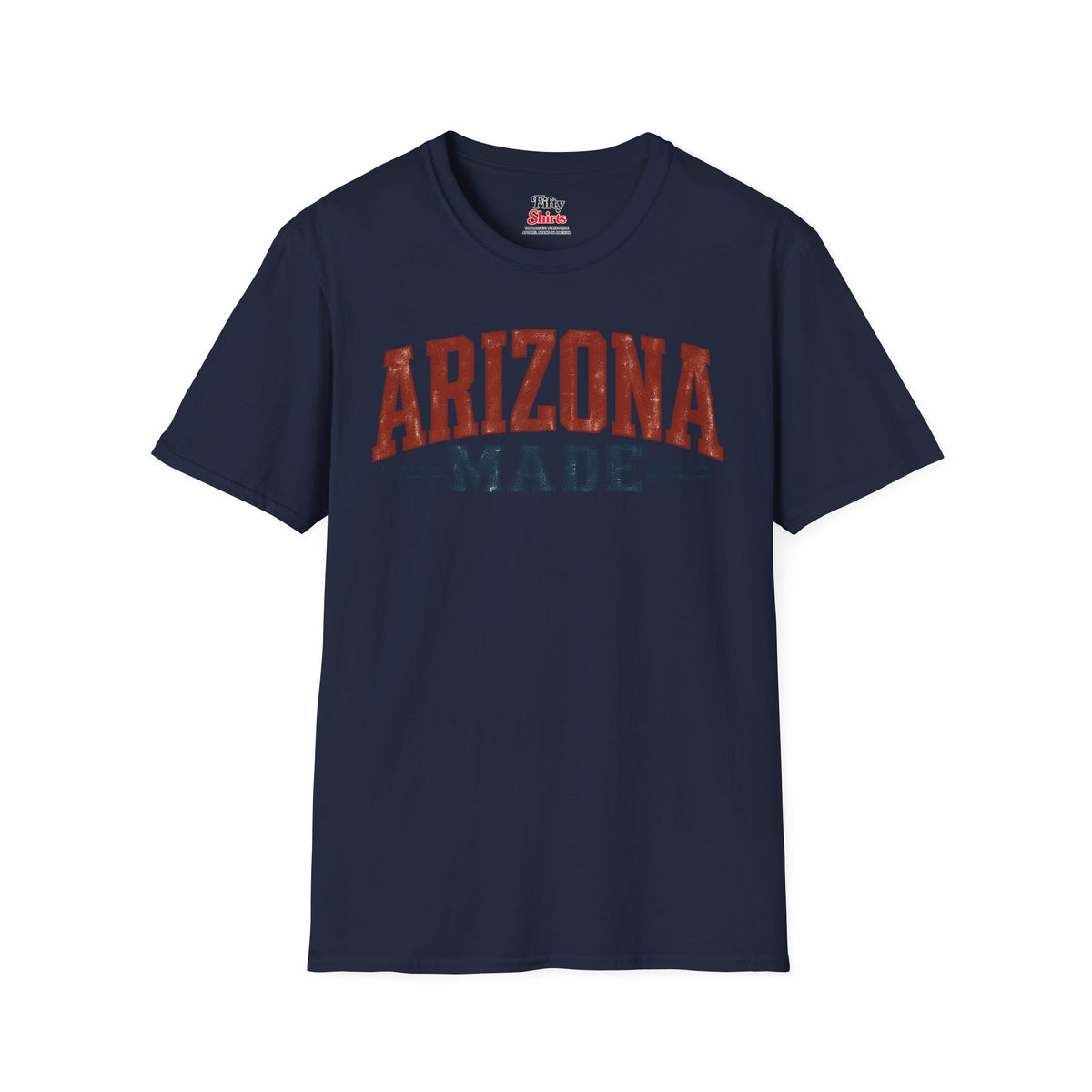 Arizona Made Unisex Softstyle T Shirt State Name Graphic Tee