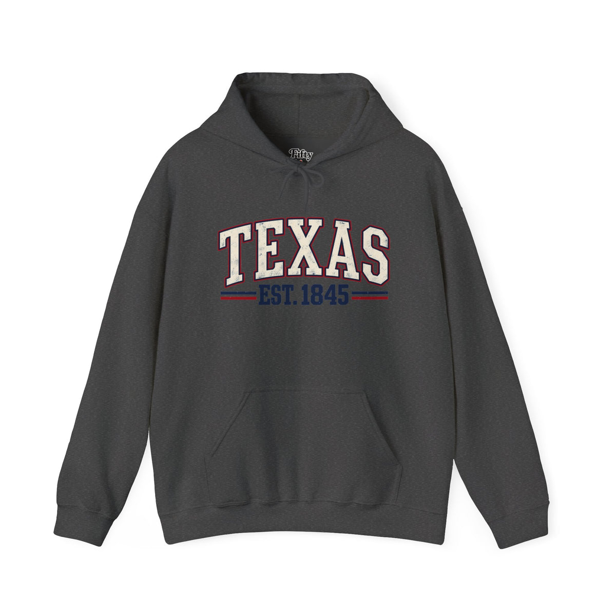 Texas Est. 1845 Unisex Hoodie State Name Graphic