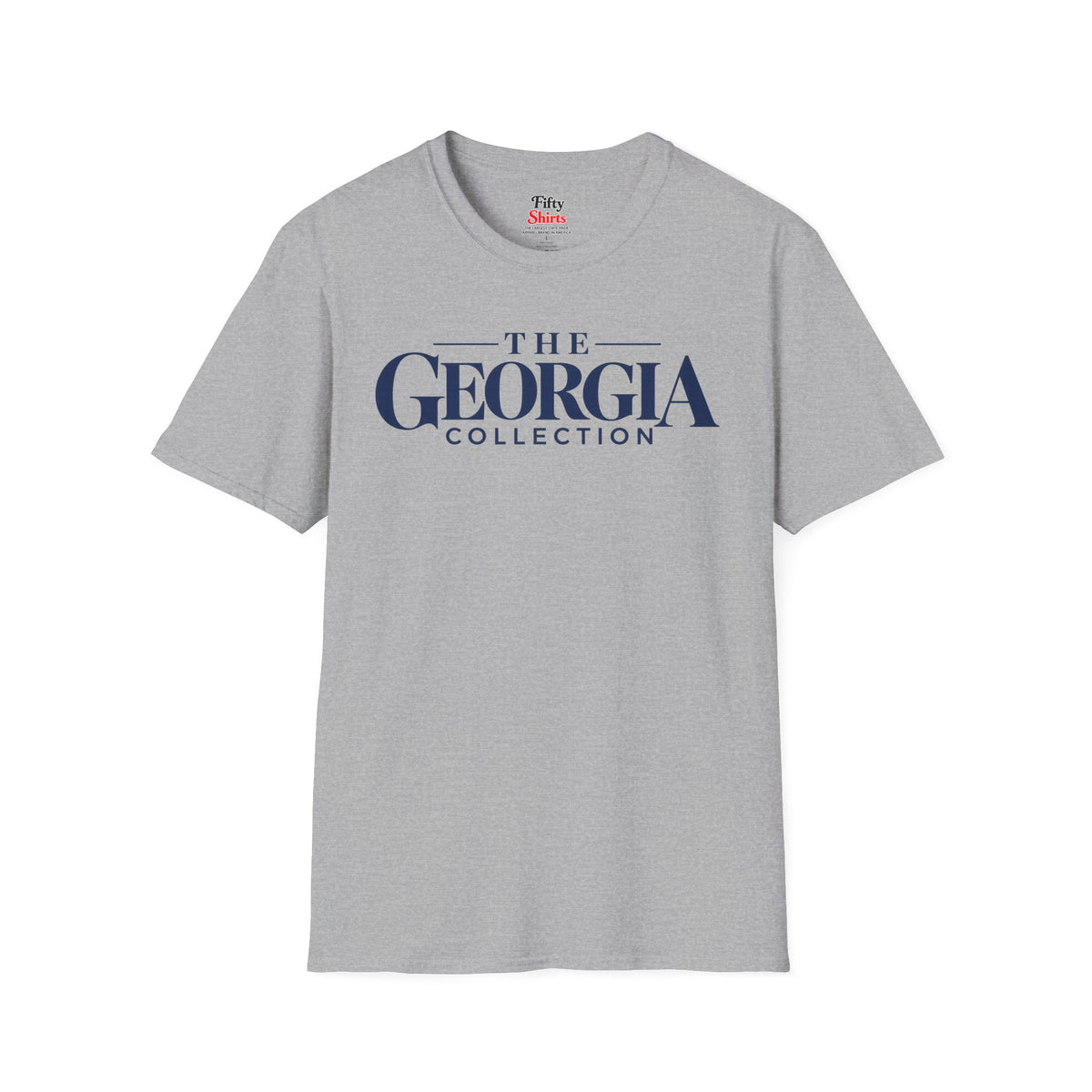 The Georgia Collection Unisex Softstyle T Shirt State Name Graphic Tee