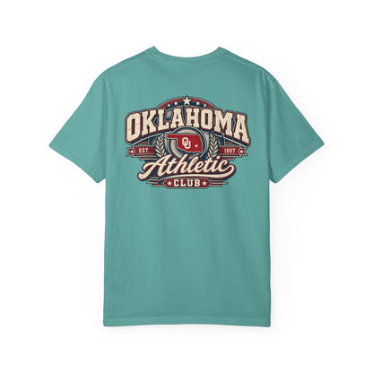Oklahoma Athletic Club Unisex Comfort Color 1717 Streetwear Graphic Tee