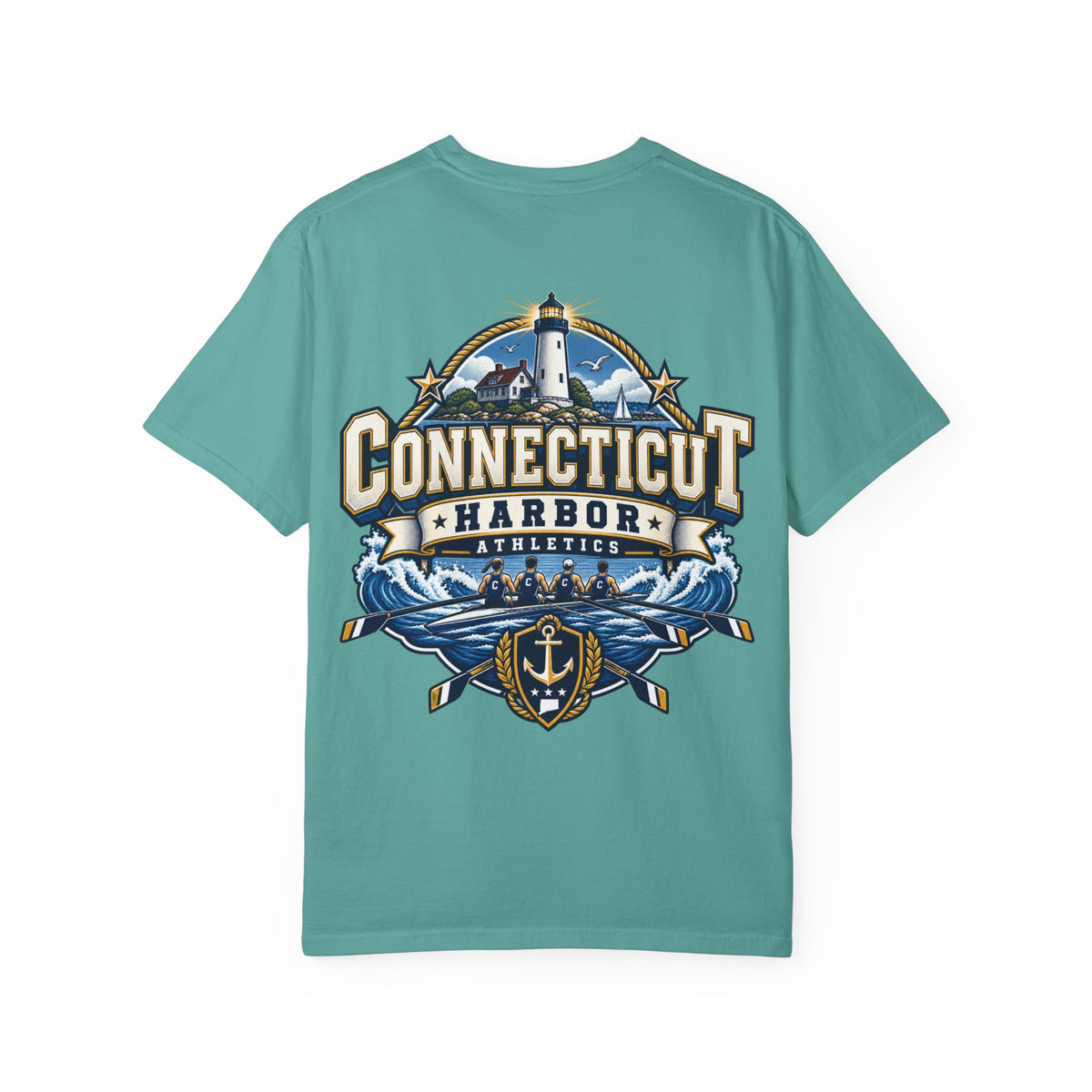 Connecticut Harbor Athletics  Unisex Comfort Color 1717 Streetwear Graphic Tee