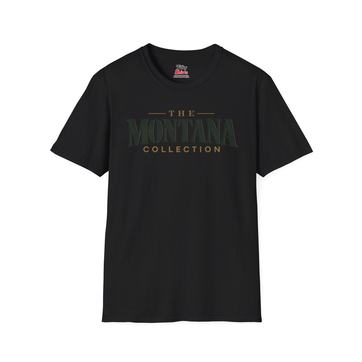 The Montana Collection Unisex Softstyle T Shirt State Name Graphic Tee