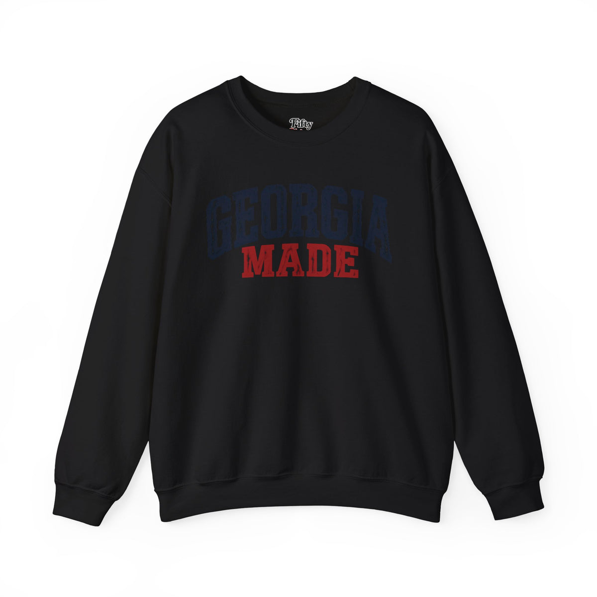 Georgia Made Unisex Crewneck Sweatshirt State Name Graphic