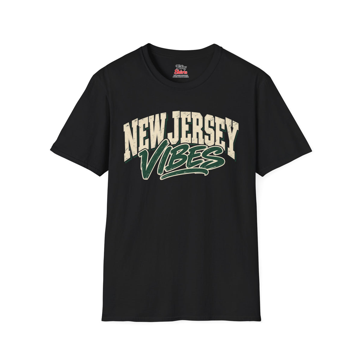 New Jersey Vibes Unisex Softstyle T Shirt State Name Graphic Tee