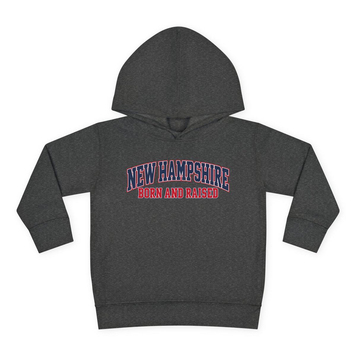New Hampshire Born and Raised Premium Collegiate Unisex Pullover Fleece Hoodie