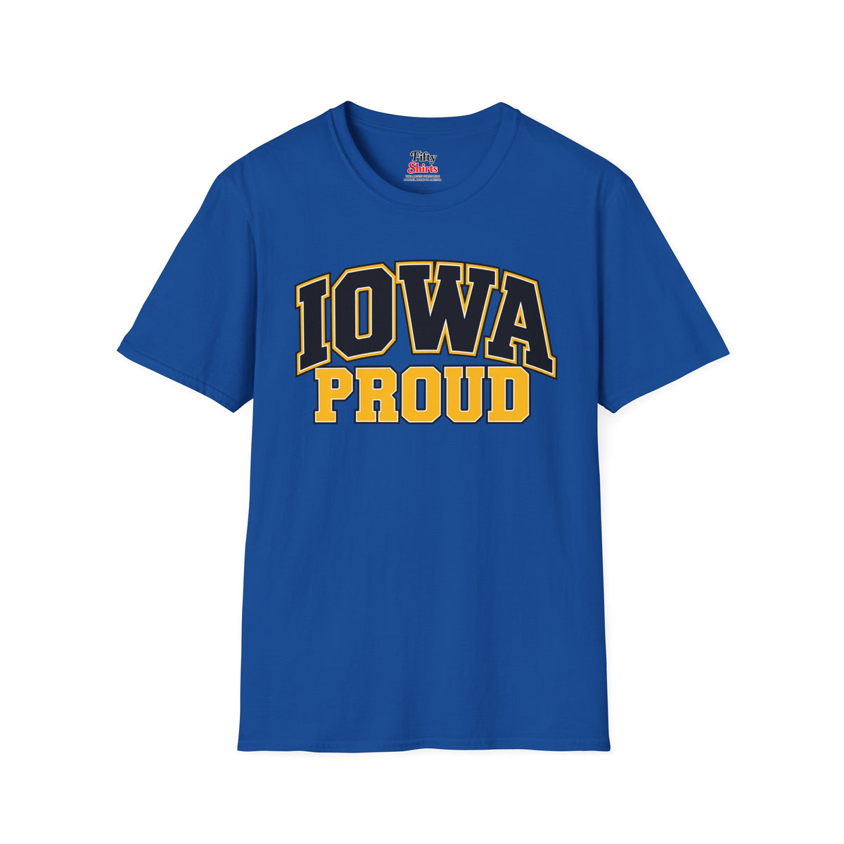 Iowa Proud Unisex Softstyle T Shirt State Name Graphic Tee