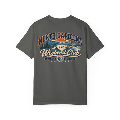 North Carolina Weekend Club Unisex Comfort Color 1717 Streetwear Graphic Tee