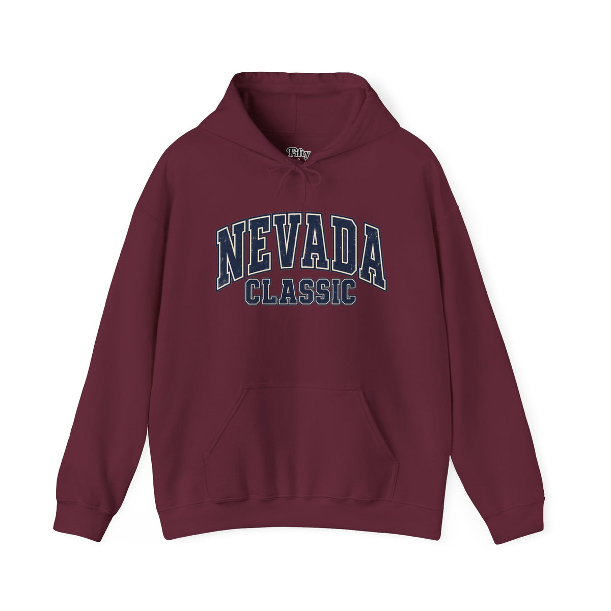 Nevada Classic Unisex Hoodie State Name Graphic