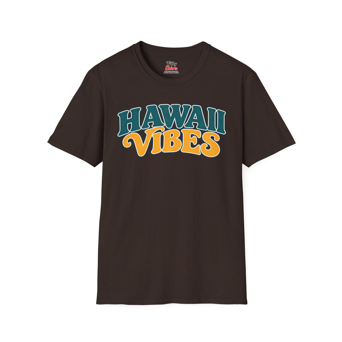 Hawaii Vibes Unisex Softstyle T Shirt State Name Graphic Tee
