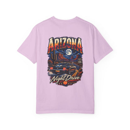 Arizona Night Drive  Unisex Comfort Color 1717 Streetwear Graphic Tee