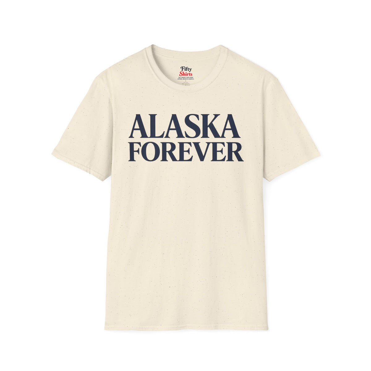 Alaska Forever Unisex Softstyle T Shirt State Name Graphic Tee
