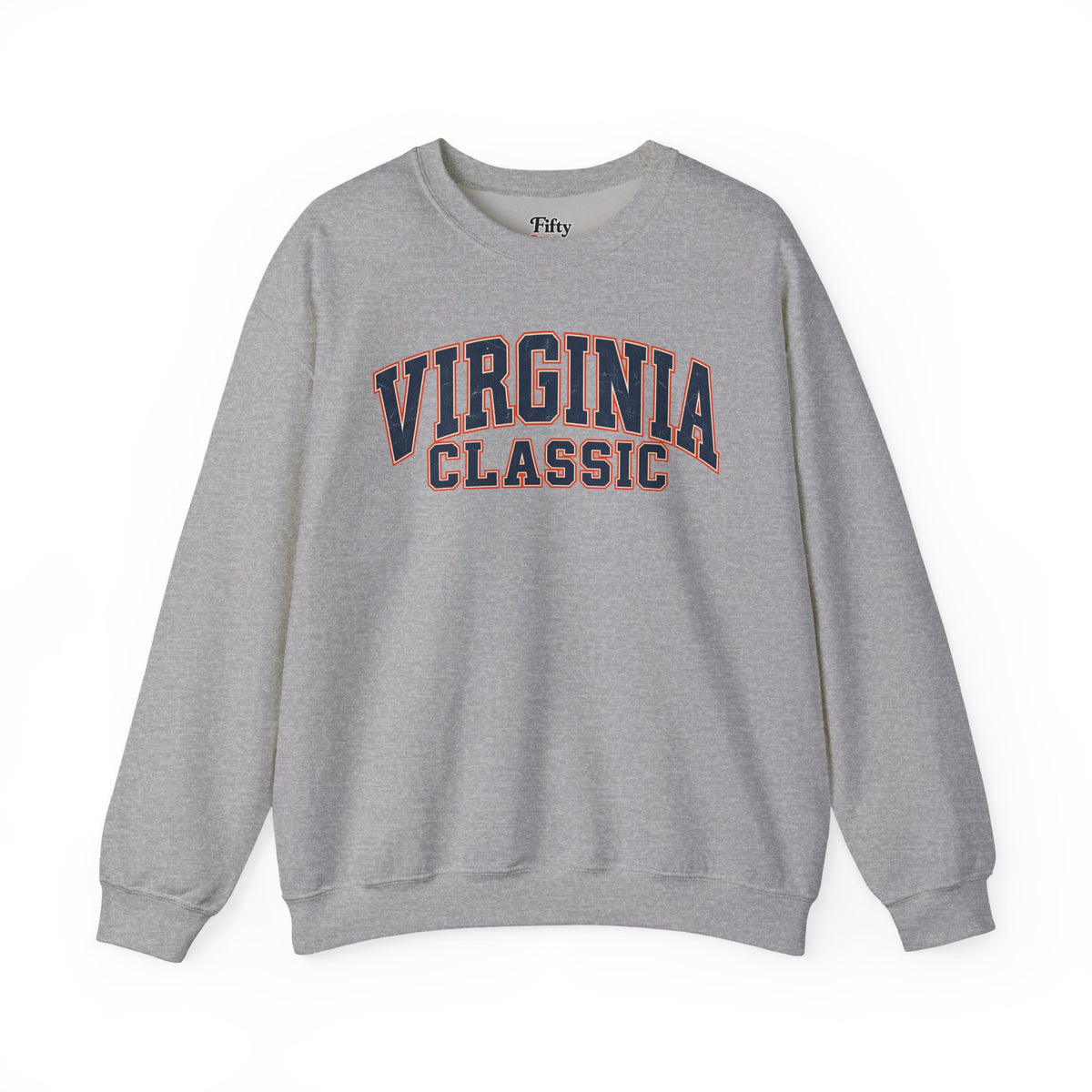 Virginia Classic Unisex Crewneck Sweatshirt State Name Graphic