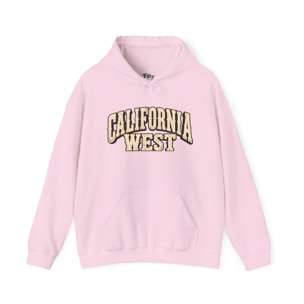 California West Unisex Hoodie State Name Graphic