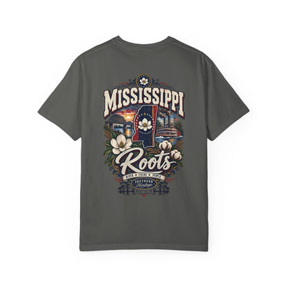 Mississippi Roots Unisex Comfort Color 1717 Streetwear Graphic Tee