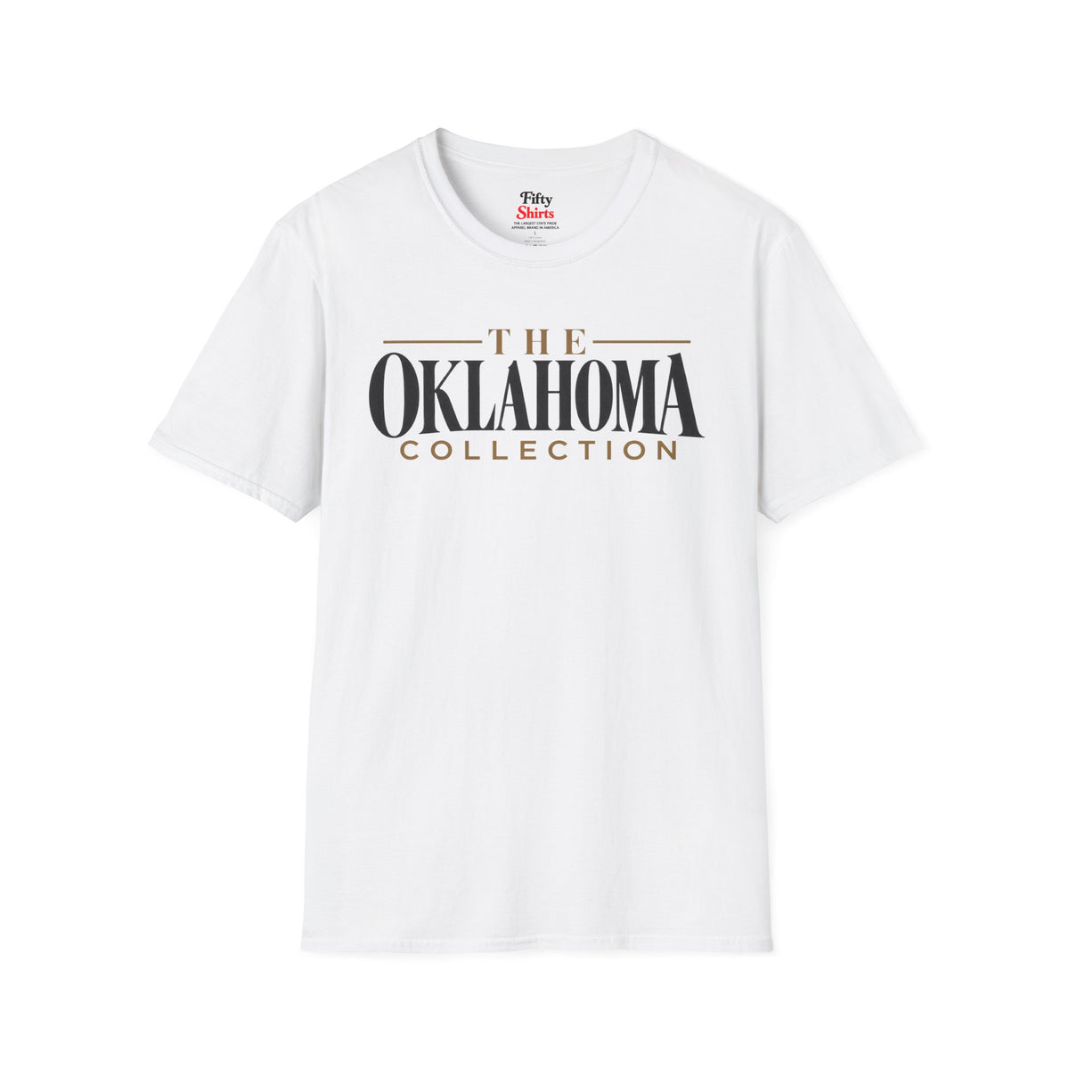 The Oklahoma Collection Unisex Softstyle T Shirt State Name Graphic Tee