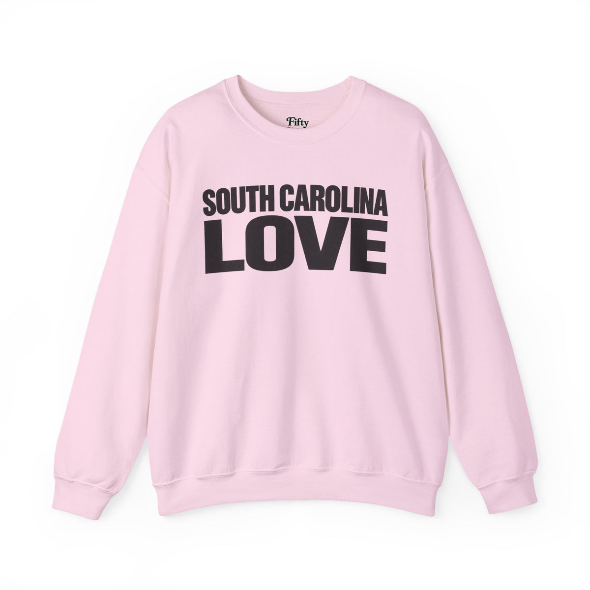 South Carolina Love Unisex Crewneck Sweatshirt State Name Graphic