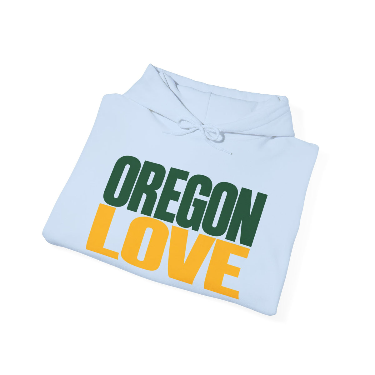 Oregon Love Unisex Hoodie State Name Graphic