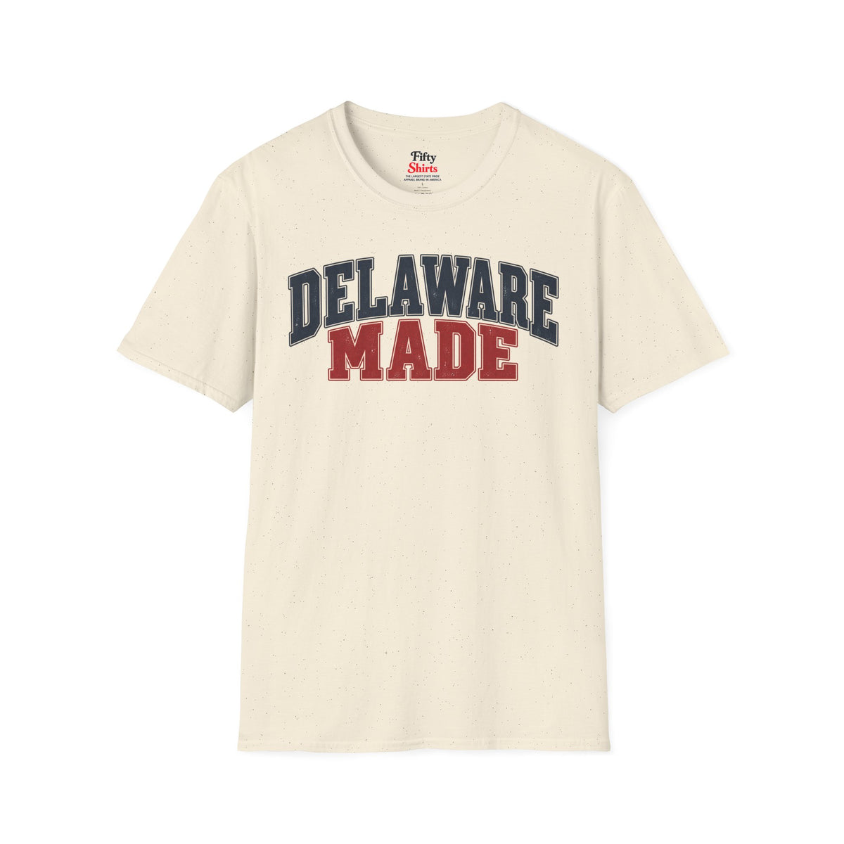Delaware Made Unisex Softstyle T Shirt State Name Graphic Tee