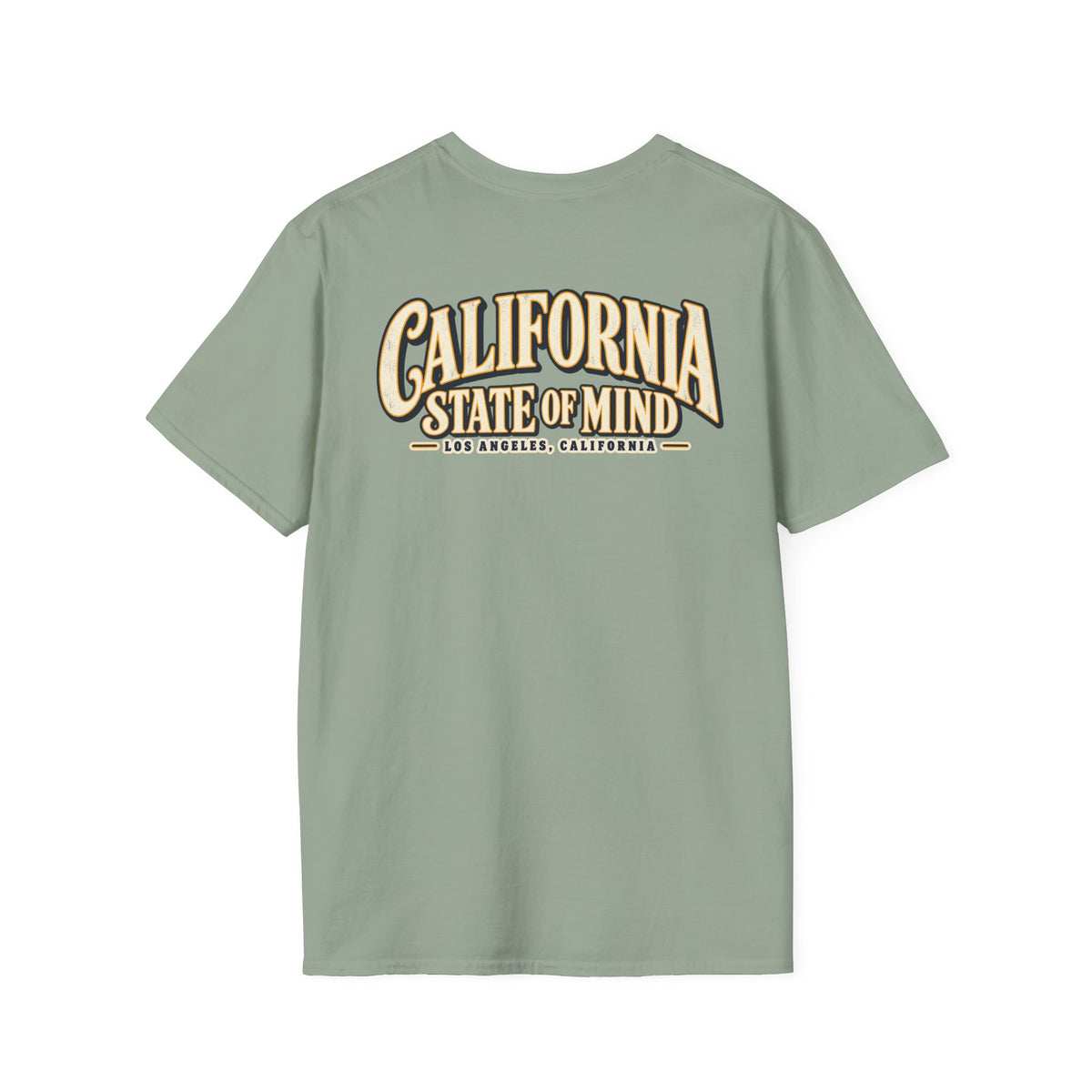 California State of Mind Los Angeles Unisex Softstyle Graphic Tee
