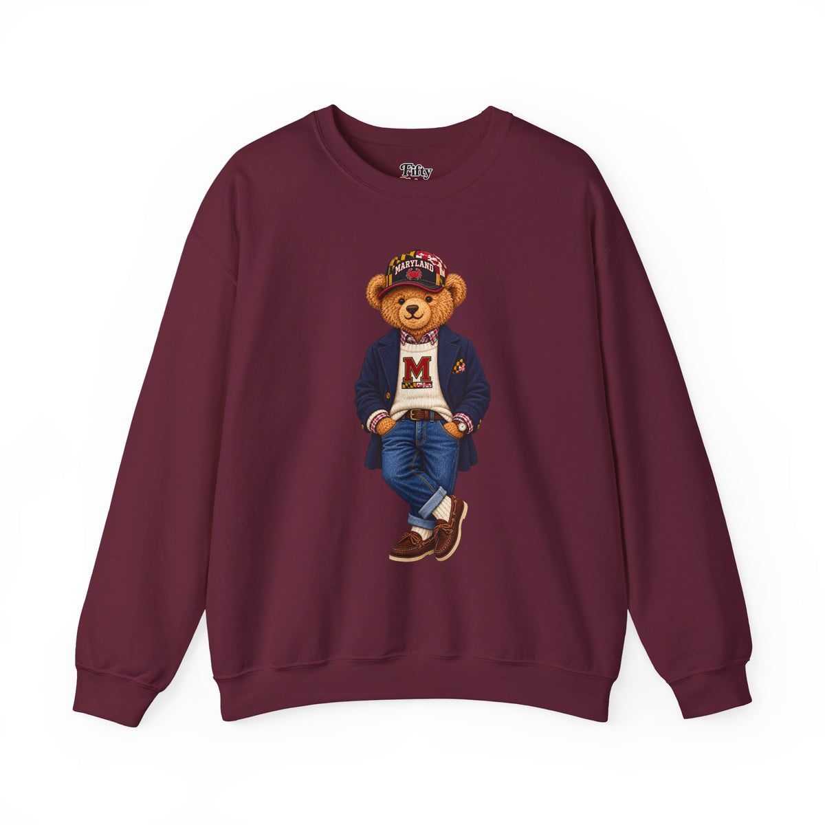Maryland- Game Day Teddy Bear Sweatshirt