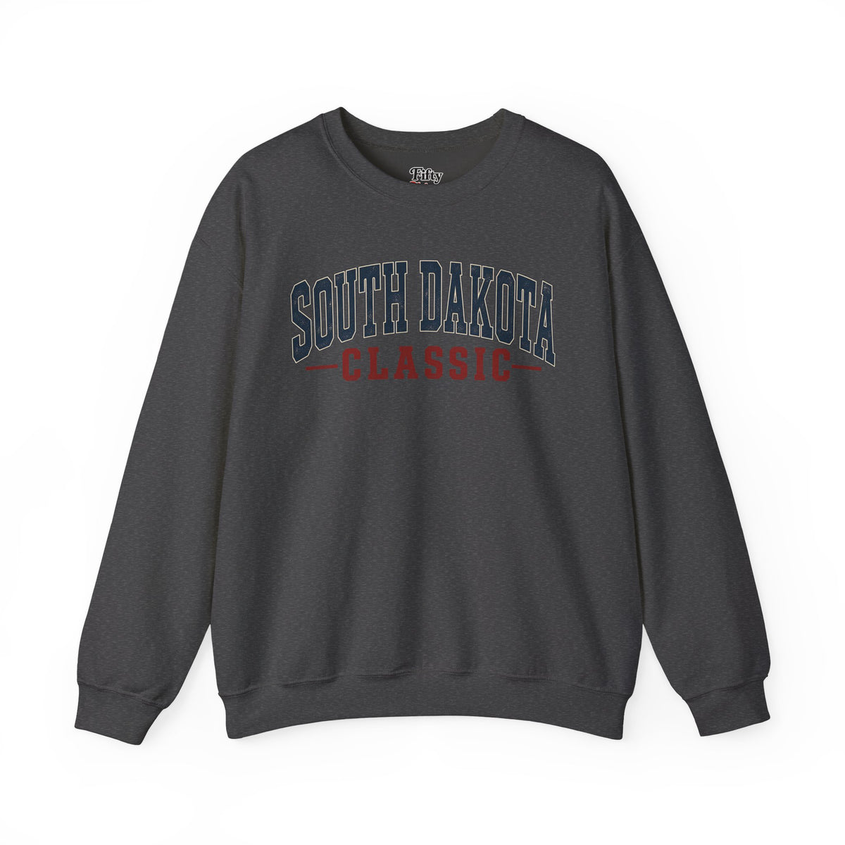 South Dakota Classic Unisex Crewneck Sweatshirt State Name Graphic