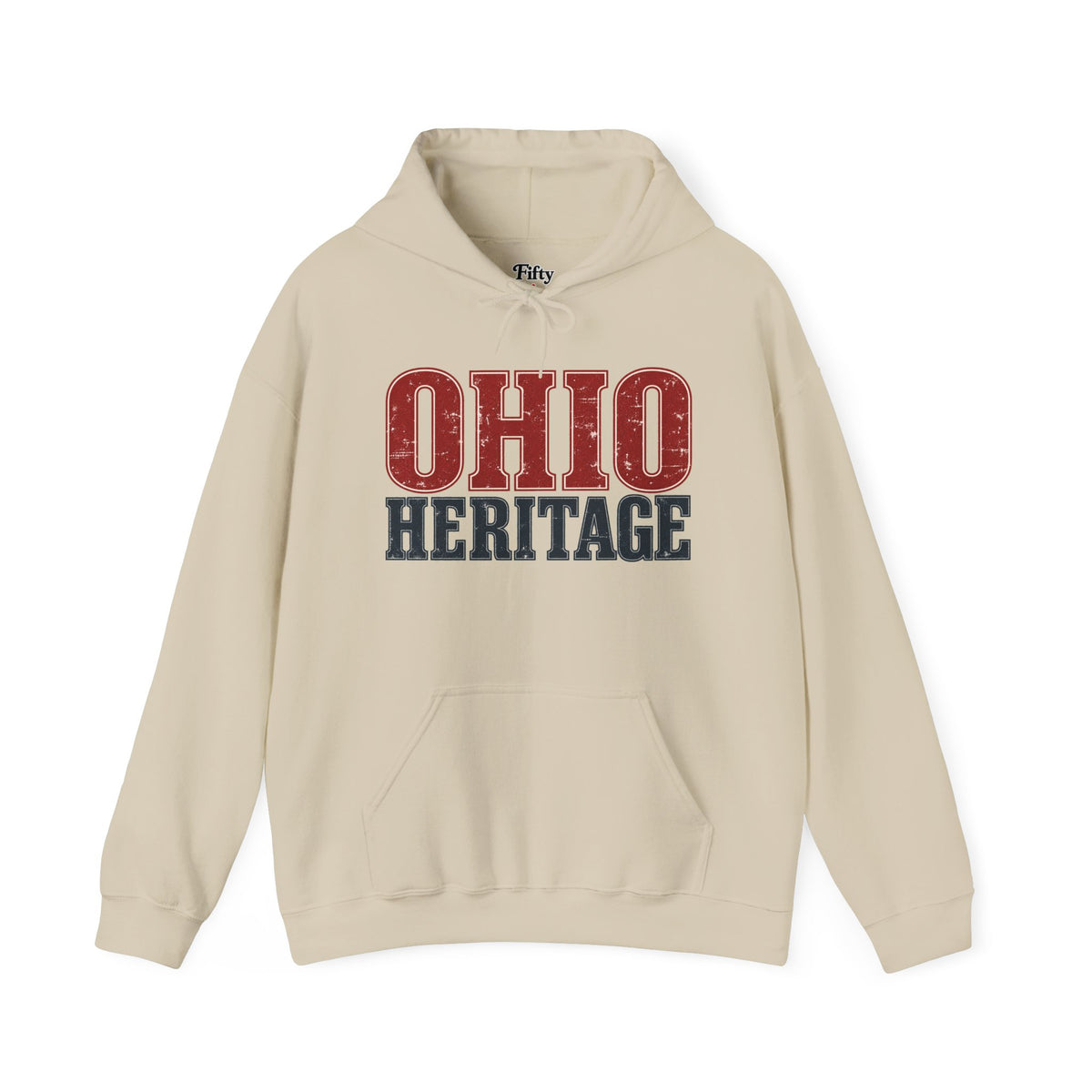 Ohio Heritage Unisex Hoodie State Name Graphic