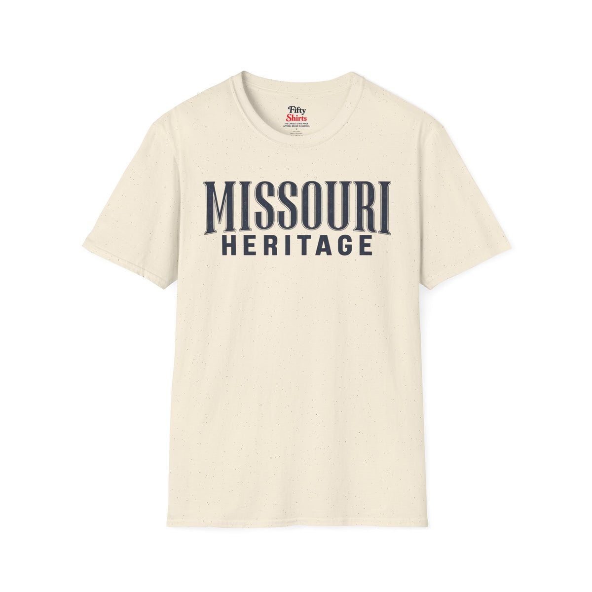 Missouri Heritage Unisex Softstyle T Shirt State Name Graphic Tee