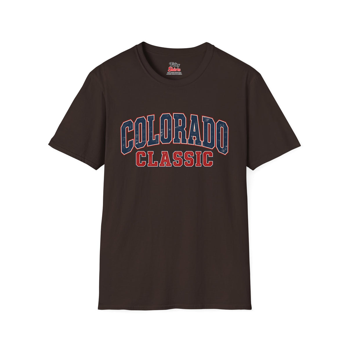 Colorado Classic Unisex Softstyle T Shirt State Name Graphic Tee