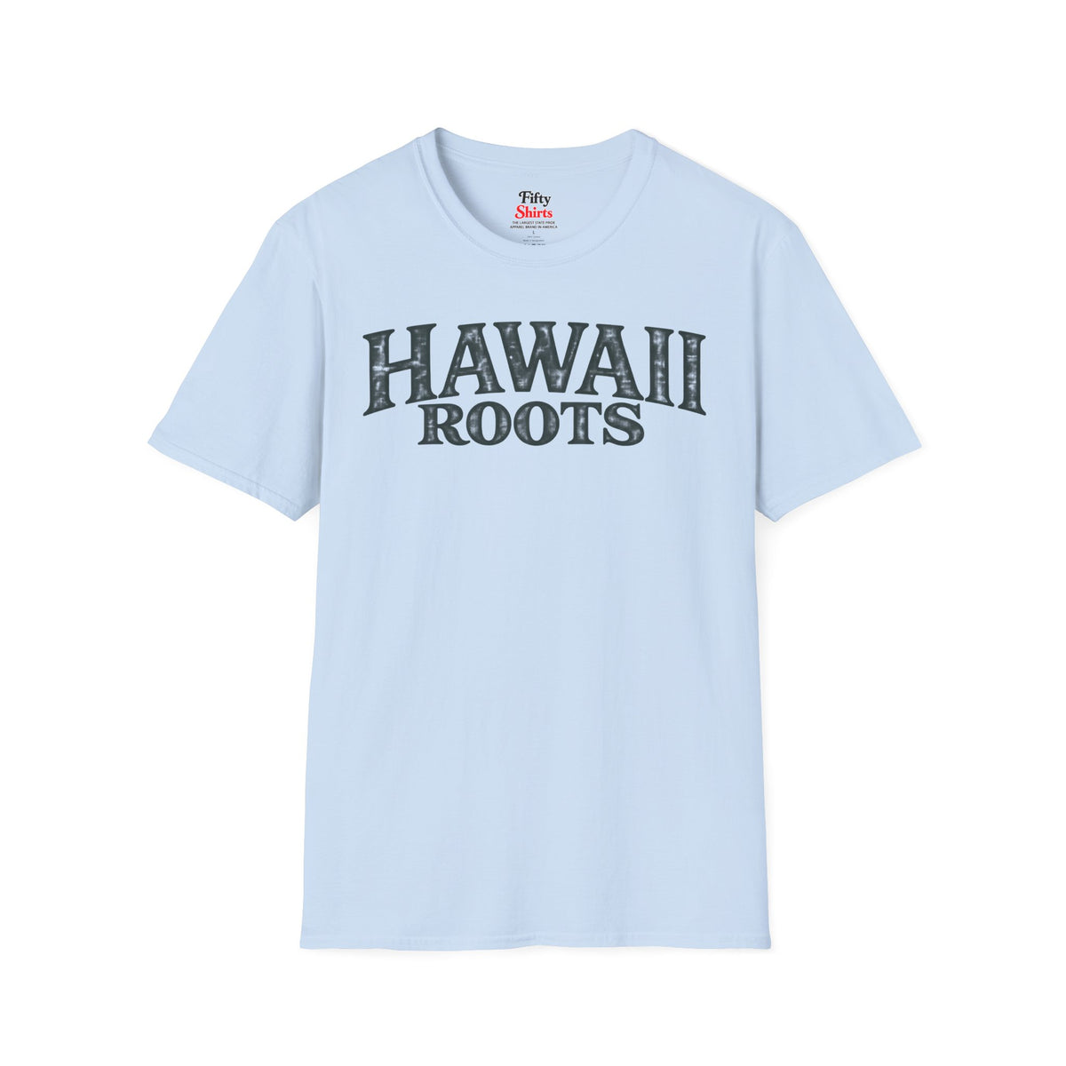 Hawaii Roots Unisex Softstyle T Shirt State Name Graphic Tee
