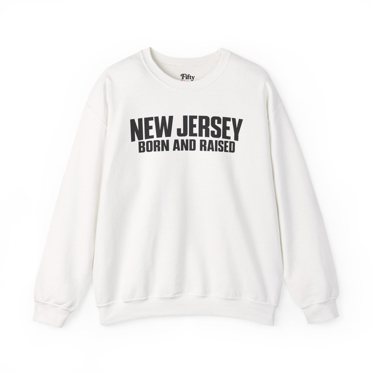 New Jersey Born and Raised Minimal Heritage Unisex Sweatshirt Graphic