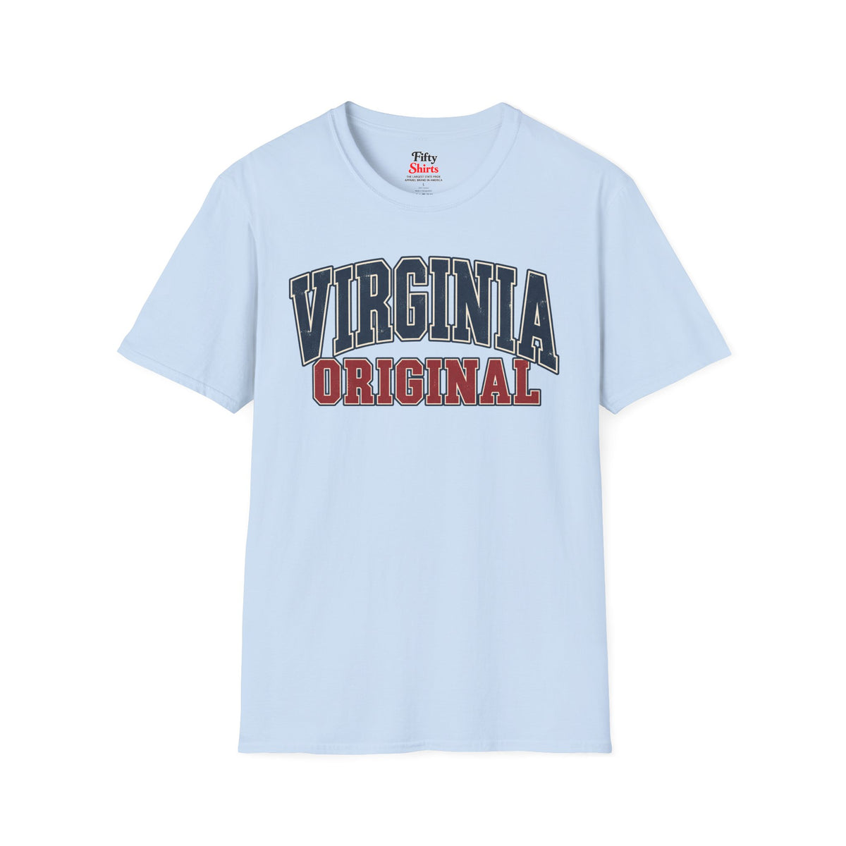 Virginia Original Unisex Softstyle T Shirt State Name Graphic Tee
