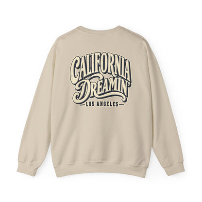 California Dreamin’ Los Angeles Unisex Crewneck Sweatshirt Graphic