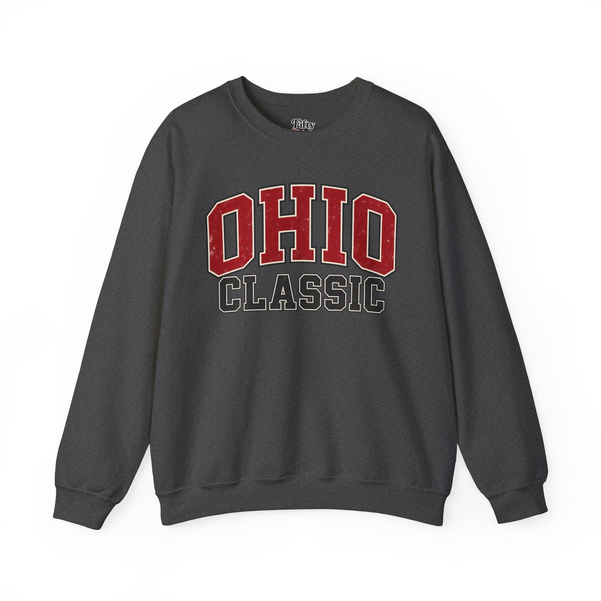 Ohio Classic Unisex Crewneck Sweatshirt State Name Graphic