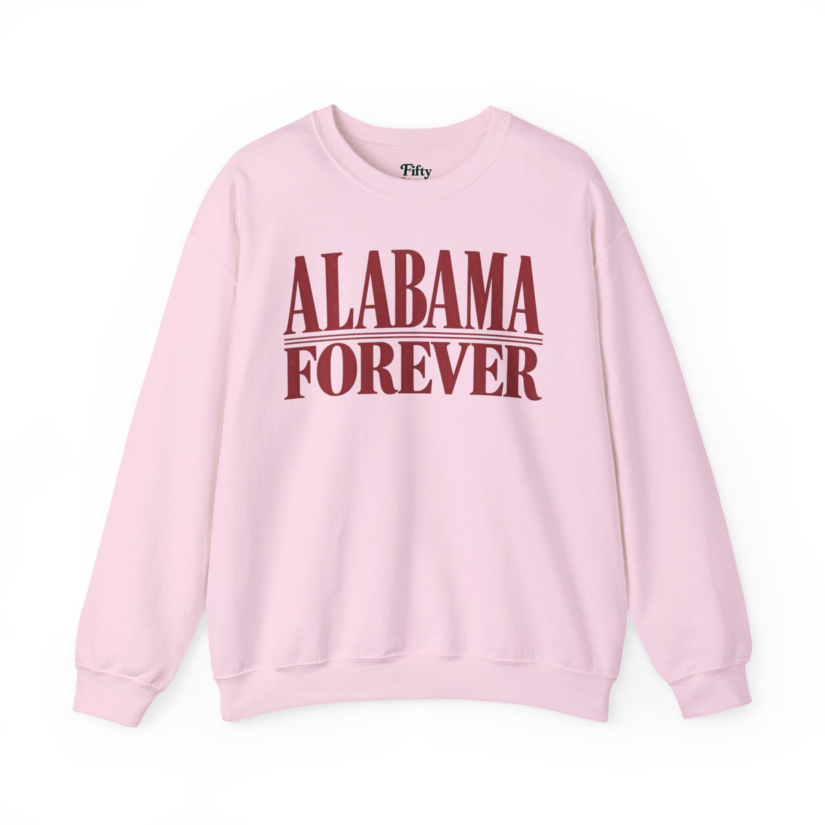 Alabama Forever Unisex Crewneck Sweatshirt State Name Graphic
