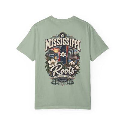 Mississippi Roots Unisex Comfort Color 1717 Streetwear Graphic Tee