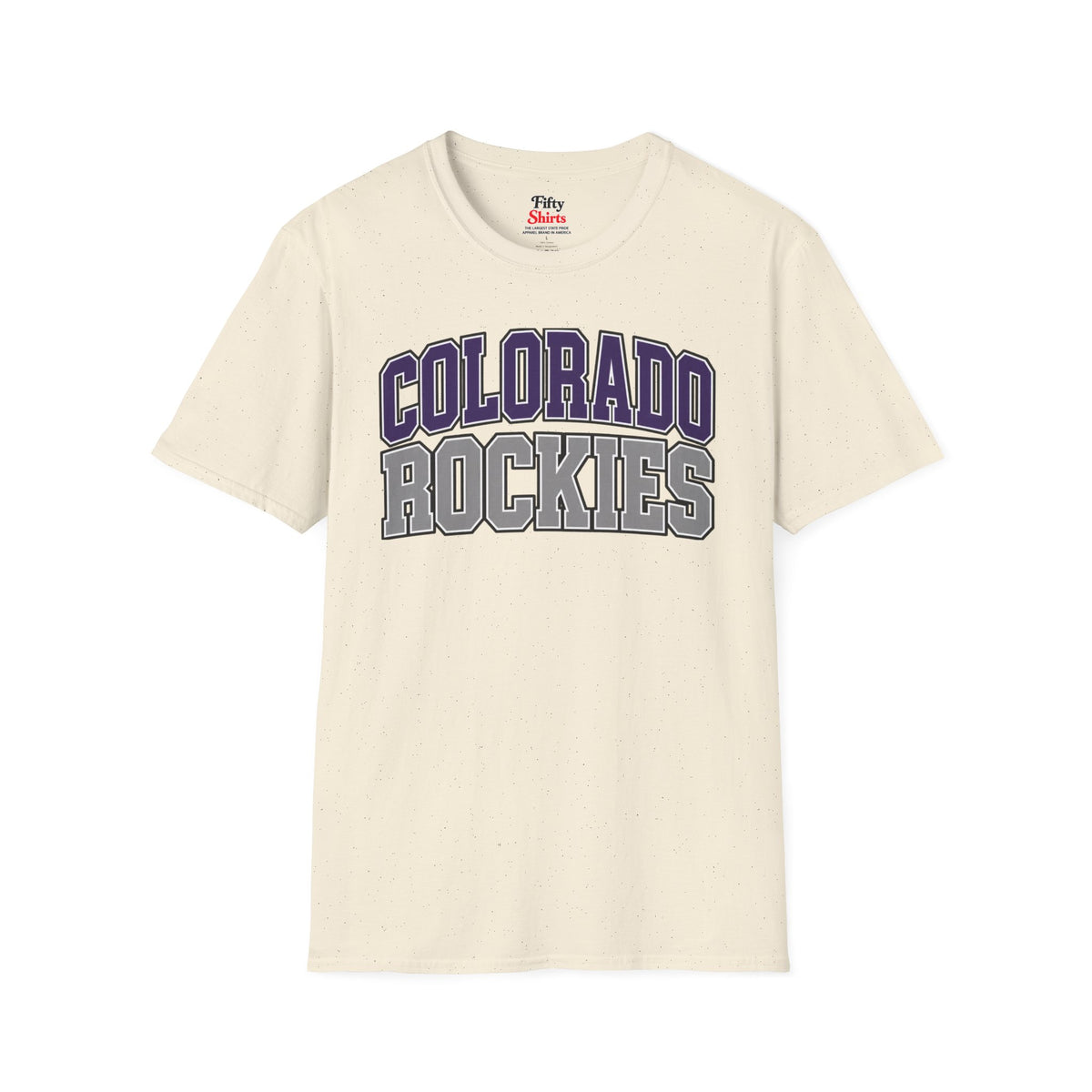 Colorado Rockies  Unisex Softstyle T Shirt State Name Graphic Tee