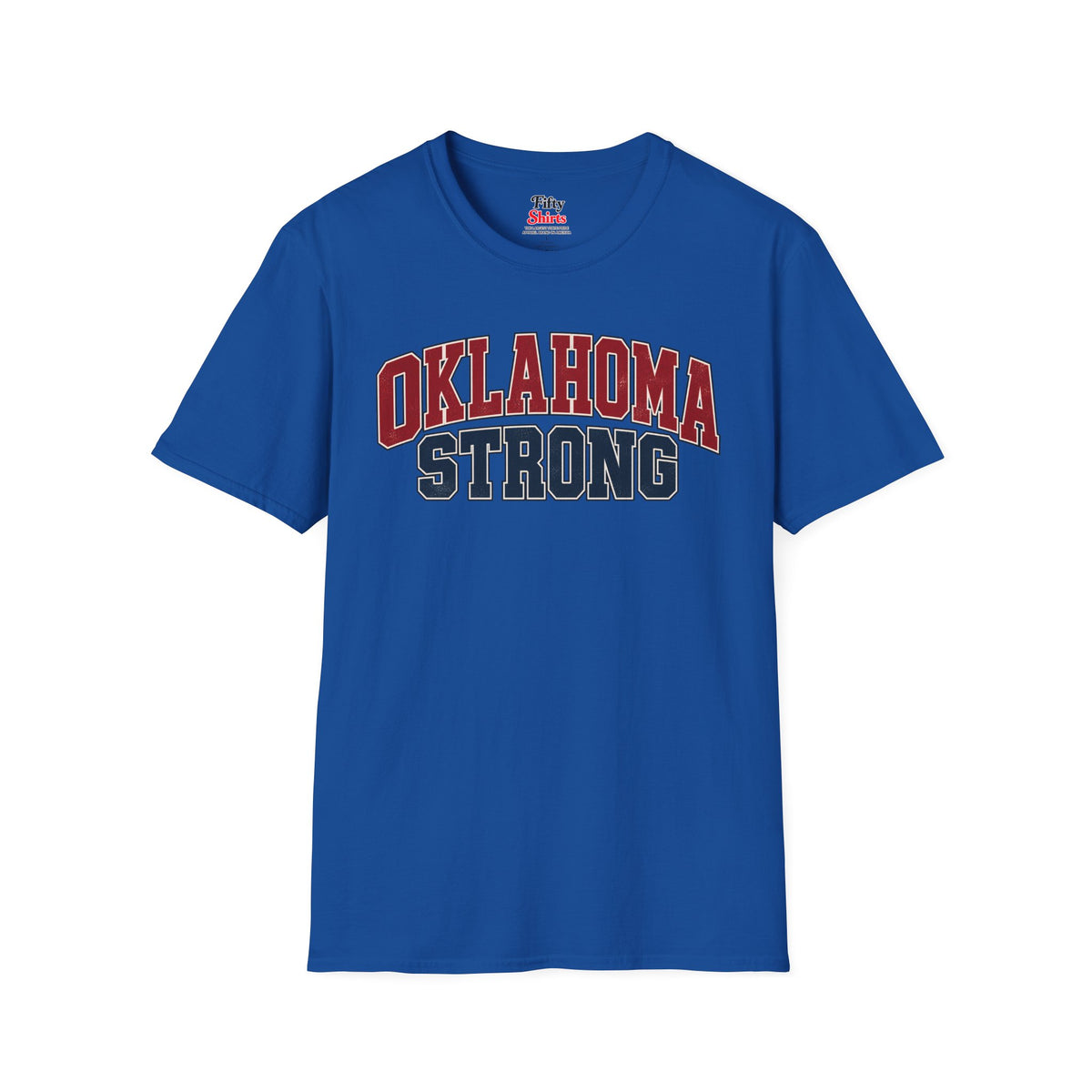 Oklahoma Strong Unisex Softstyle T Shirt State Name Graphic Tee