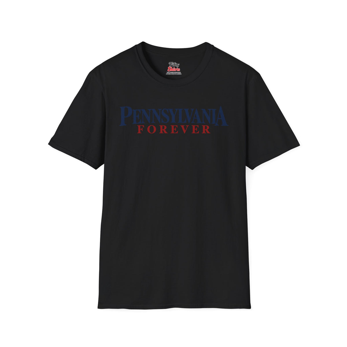 Pennsylvania Forever Unisex Softstyle T Shirt State Name Graphic Tee