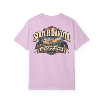 South Dakota Weekend Club Unisex Comfort Color 1717 Streetwear Graphic Tee