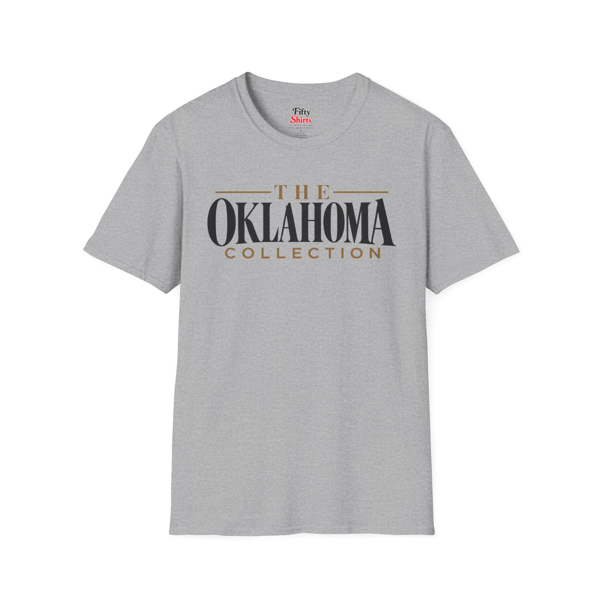 The Oklahoma Collection Unisex Softstyle T Shirt State Name Graphic Tee