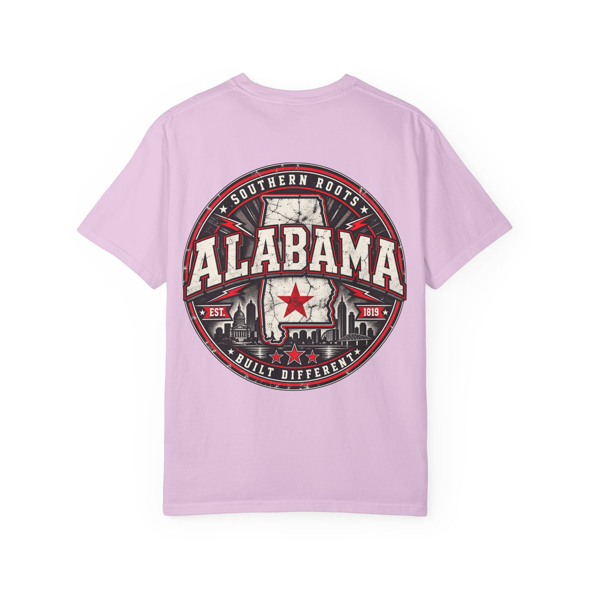 Alabama Urban Badge Unisex Comfort Color 1717 Streetwear Graphic Tee