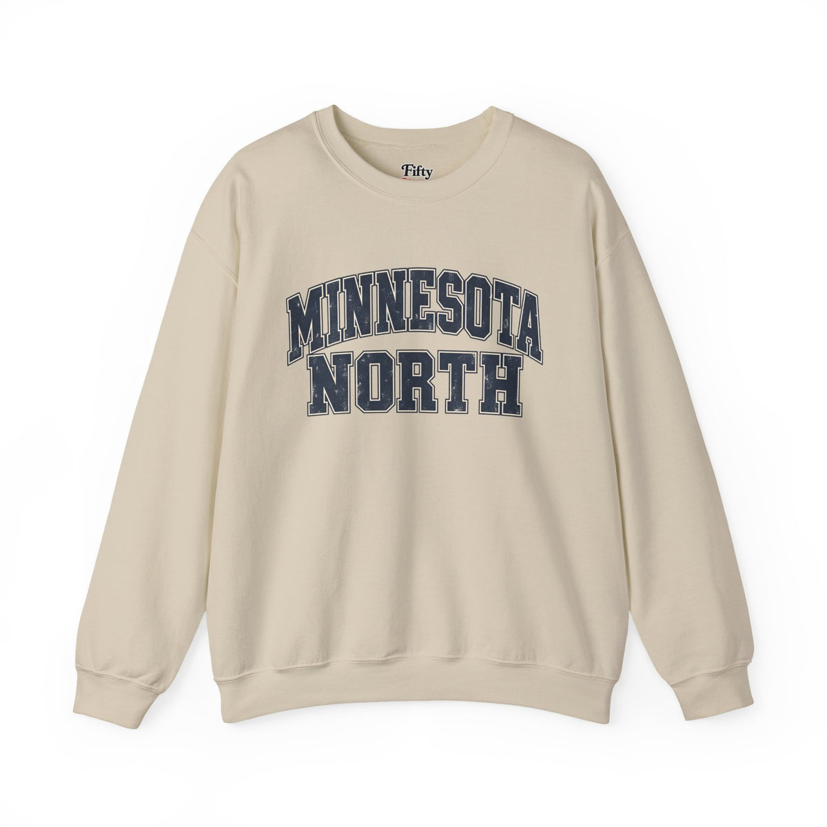 Minnesota North Unisex Crewneck Sweatshirt State Name Graphic